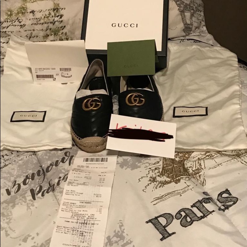 Gucci double G espadrilles